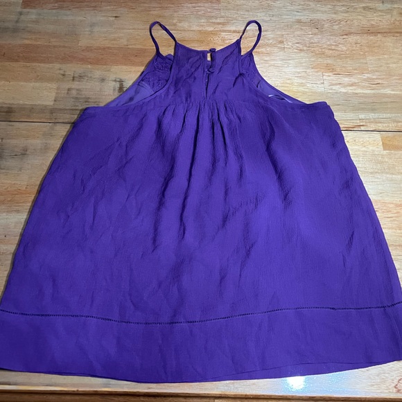 spaghetti strap purple top - Picture 2 of 2